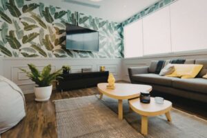 Modern Living Room Wallpaper