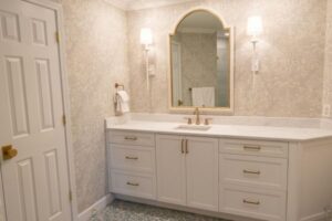 Luxury Bathroom Wallpaper Designs